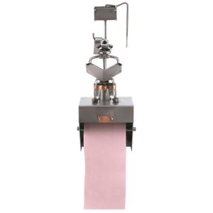 Hinz Kunst - Toalet papir Novine 010WC D (Newspaper Reader/Toilet Paperholder)