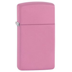 Zippo Pink Matte Slim 1638