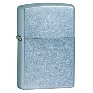zippo engraced satin chrome 207