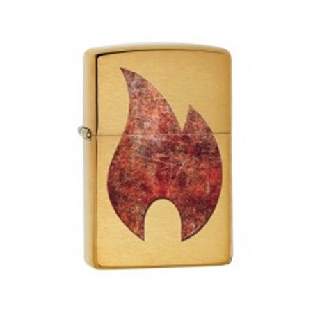 zippo upaljac rusty flame design 29878