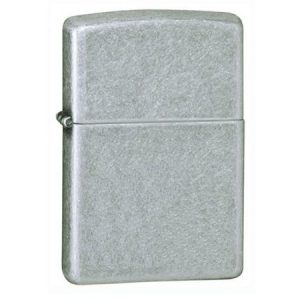 Zippo Antique Silver Plate 121FB