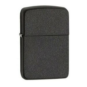 Zippo 1941 Replica Black Crackle Z28582