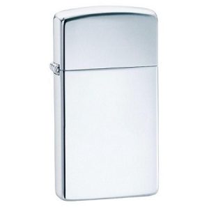 Zippo Polished Chrome Slim 1610