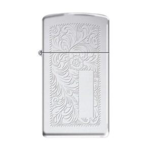Zippo Venetian Polished Chrome Slim 1652