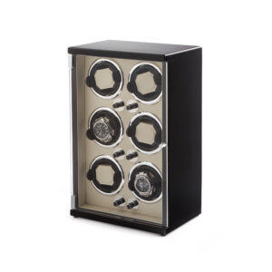 Automatska kutija za satove - Ebony 6 White