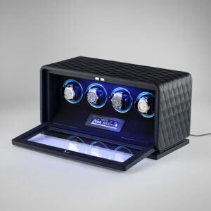 Automatska kutija za satove - Retro 4 Black