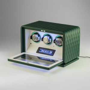 Automatska kutija za satove - Retro 3 Green