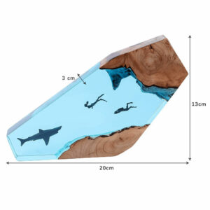 Lampa epoxy - Ronioci i ajkula