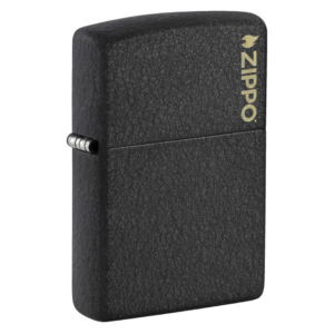 Zippo Upaljač Black Crackle Logo 236ZL