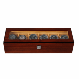 Kutija Za Satove Premium Ružino Drvo