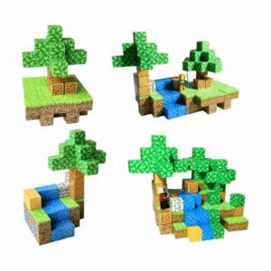 Magnetic Cubes M – Minecraft River (100)