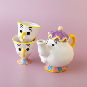 Čajnik i šoljice - Lepotica i zver