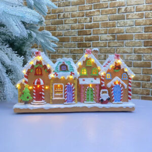 Novogodišnja dekoracija - Kuće od medenjaka